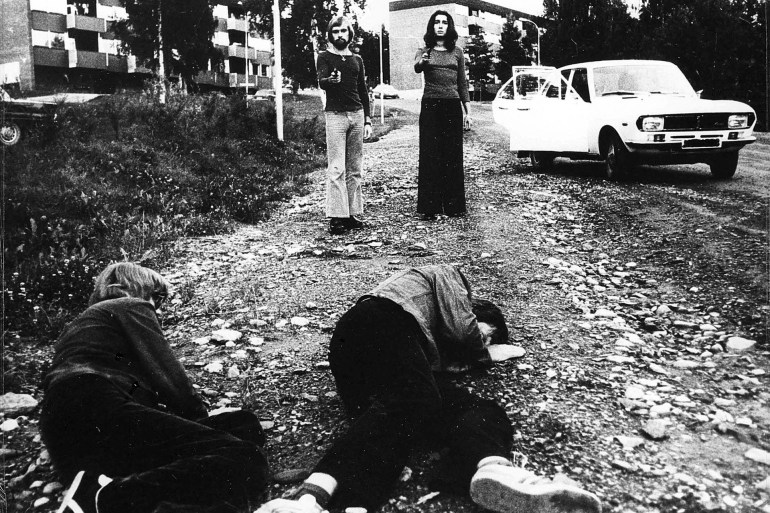 En rekonstruksjon av drapet på Ahmed Bouchiki på Lillehammer i 1973 - en av de største tabbene i den israelske etterretningsorganisasjonen Mossad sin historie, men langt fra den eneste. Foto: NTB Scanpix