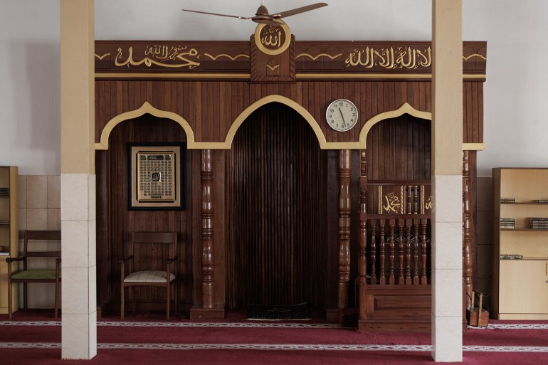المسجد الملحق في مركز المجلس الإسلامي الأعلى لمسلمي رواندا